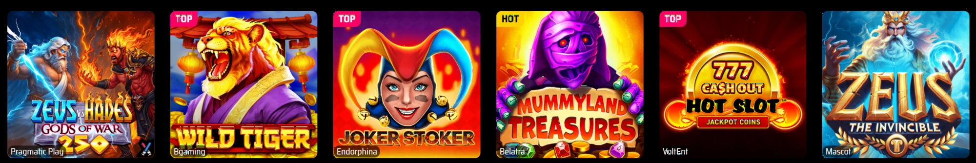 Catalogo slot machine SlotsVader Casino